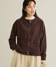 CRAFT STANDARD BOUTIQUE リングドットボタンカーディガン