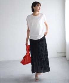 UNFILO ワッシャープリーツスカート