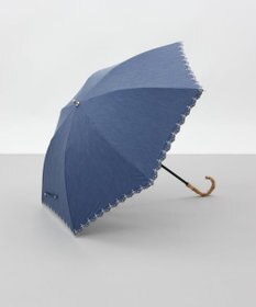 AURORA 【 BLAO（ブラオ）】サマーシールド ボーラー刺しゅう晴雨兼用傘(長傘)