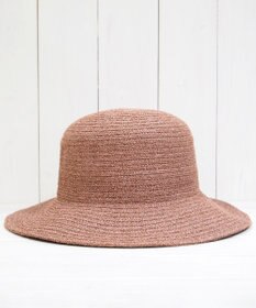 石田製帽 美濃和紙 × コットンブレード ウォッシャブルクロッシェ ハット