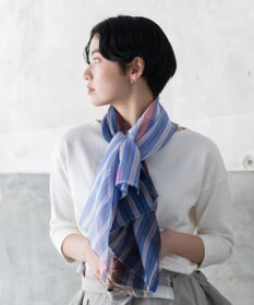 POLS 播州織 極細コットンストール Sサイズ