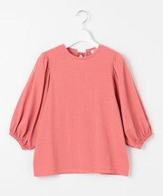 Feroux 【UVケア】バックリボンボリュームスリーブ Tシャツ