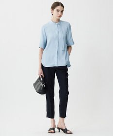 ICB L 【新色追加・WEB限定カラーあり・接触冷感・UVケア・速乾・防シワ・洗える】 FluidBackSatin  ドロストパンツ