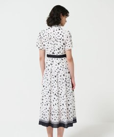 GRACE CONTINENTAL ハートレオパードプリントワンピース