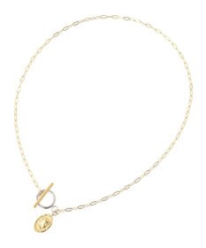 AMERICAN HOLIC ステンレスコインマンテルネックレス