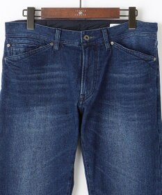 JOSEPH ABBOUD 【暖か起毛裏地付/ストレッチ】 レイヤード デニム パンツ