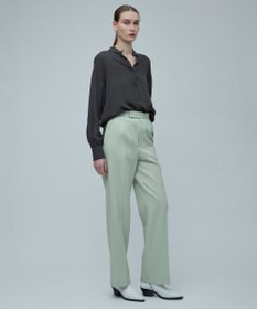 BEIGE， BRISSAC / スタンドカラーブラウス