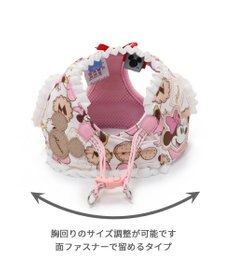 PET PARADISE ディズニー ミニーマウス ベストハーネス 《クッキー柄》  Ｓ 小型犬