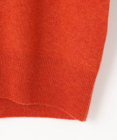 J.PRESS LADIES S 【洗える】CASHMERE BLEND スタンドカラー ニット