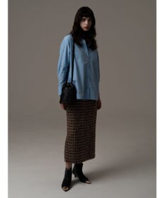 Te chichi ツィードロングナロースカート《2025winter catalog item》