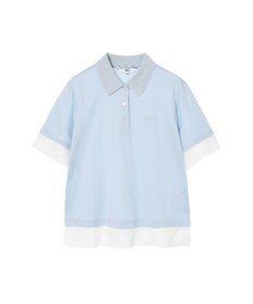 DAKS GIZAコットン レイヤード風天竺プルオーバー