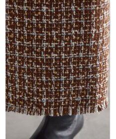 Te chichi ツィードロングナロースカート《2025winter catalog item》