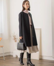 組曲 ベルトデザインスクエアショルダーバッグ