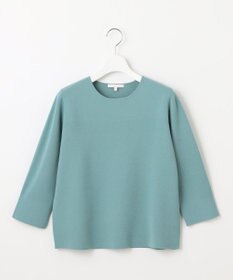 自由区 S 【アンサンブル対応・洗える】レーヨンストレッチ7分袖 ニット