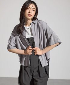 ANY 【接触冷感/UVカット/抗菌防臭/速乾】エニィファンクション半袖シャツブラウス