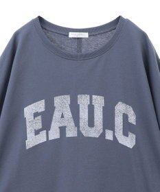 Green Parks ７分袖ミニ裏毛ドルマンロゴプルオーバー