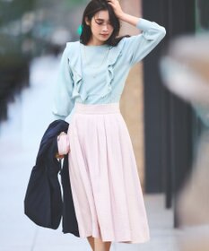 組曲 【洗える】Elenaラッフル ニット