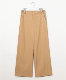 J.PRESS LADIES 【洗える・接触冷感・吸水速乾】ドライリネンストレッチ ワイド パンツ