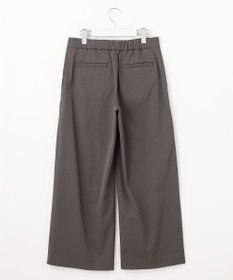 J.PRESS LADIES 【洗える・吸水速乾】麻シェルドライ セミワイド パンツ