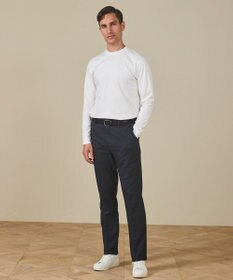 GOTAIRIKU 【綿100％】カバーネック ドレスTシャツ_ロング