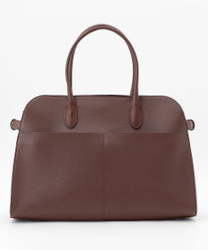 ICB 【人気のため新色追加・A4サイズ収納可能】ボストントート ダークブラウン系