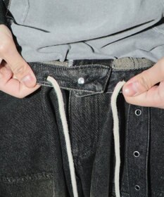 WEGO マルチZIPデニムパンツ