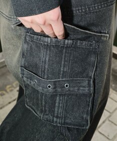 WEGO マルチZIPデニムパンツ