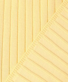 ANY SIS ポロカラーリブ ニット