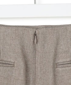 23区 L 【洗える/セットアップ対応】ウールライクカルゼ タイト スカート