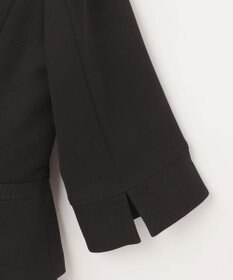 自由区 FORMAL 【ウォッシャブル対応】ドビーボーダーリボン ジャケット+ワンピース