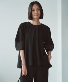 UNFILO BEAUTY MOVE シアースリーブブラウス