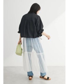 Green Parks シアーショート丈ブルゾン