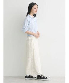 earth music&ecology ハーフジップショートプルオーバー