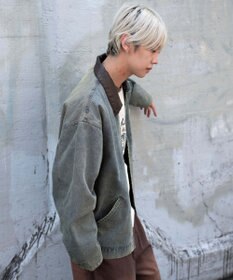 WEGO 【25年秋冬新作/MLサイズ展開】ワーカーズZIPジャケット