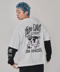 WEGO 【ユニセックス着用ITEM】別注BENDAVISアンサンブルグラフィックT