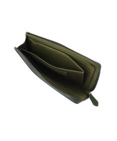 genten ダイヤカットワーク　Lファスナー長財布