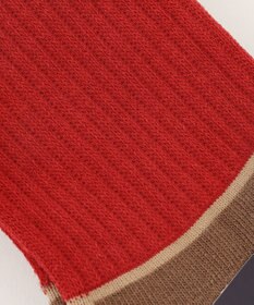 23区GOLF 【WOMEN】カラーブロック レギュラーソックス