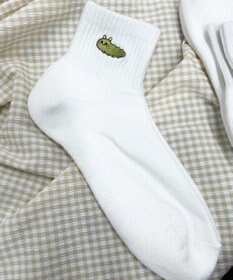 WEGO インセクト底パイルアンクルソックス