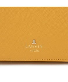 LANVIN en Bleu リュクサンブールカラー 二つ折り被せ財布