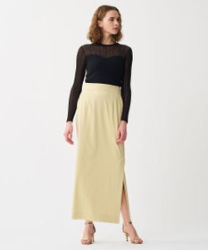 uncrave シルキー ニット コンビ トップス