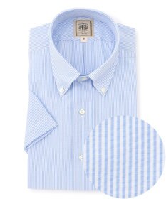 J.PRESS MEN 新色追加【 高通気性 / 軽量 / ノンアイロン / 撥水】【BEAT HEAT SYSTEM】半袖シャツ / B.D.