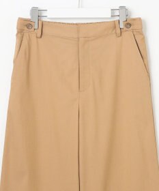 J.PRESS LADIES 【洗える・接触冷感・吸水速乾】ドライリネンストレッチ ワイド パンツ