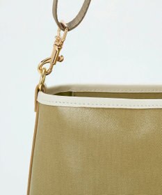 TOPKAPI 【TREASURE TOPKAPI】PVCコート キャンバス ショルダーバッグ / 撥水