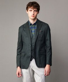 JOSEPH ABBOUD 【ストレッチ/スウェードタッチ/JAPANファブリック】コマ スウェード ジャケット