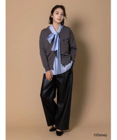 Te chichi 【Disney】101/刺繍Vネックカーディガン