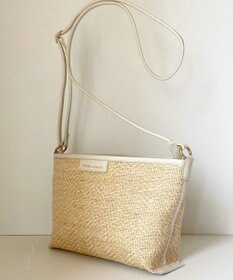 Hekhèr Le Style de Vie 【日本製 】ジュート×牛革 ショルダーバッグ