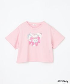 ANY KIDS 【ディズニー/マリー】ショート丈 半袖Tシャツ