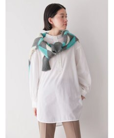 AMERICAN HOLIC イージーケアバンドカラーシャツチュニック