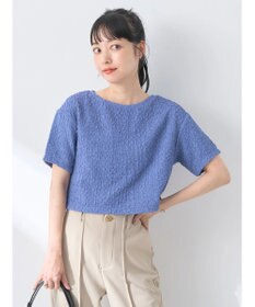 earth music&ecology ホイップ風ジャガードプルオーバー