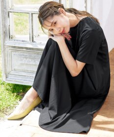 Tiaclasse 【洗える】カットソーワンピース